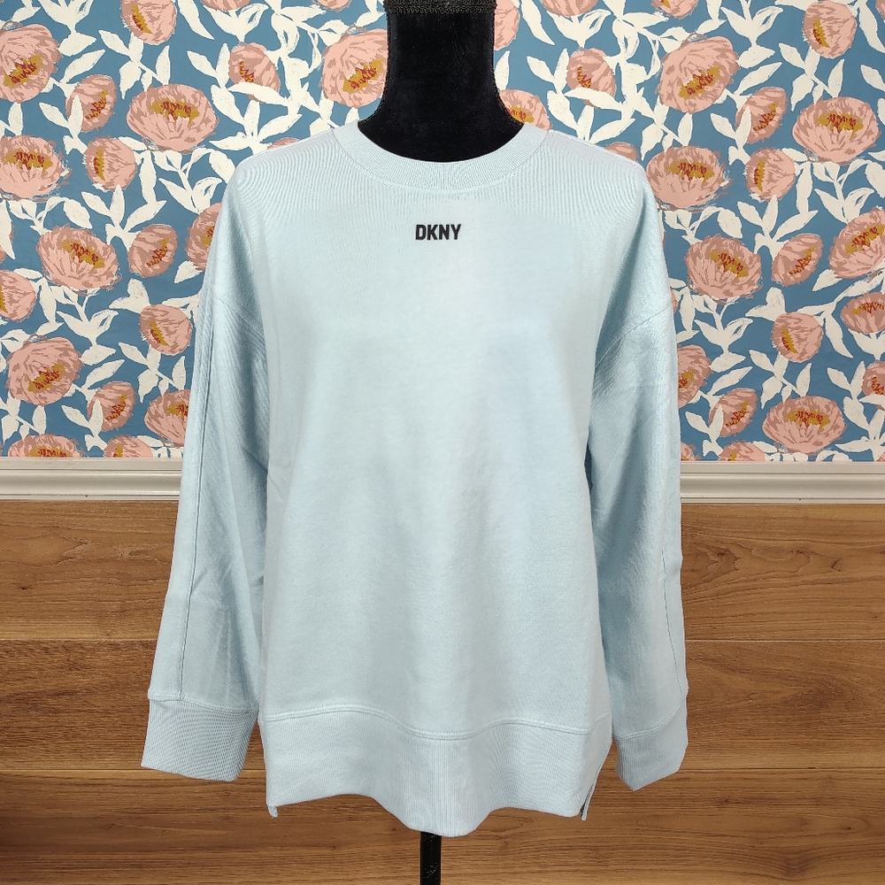 DKNY Ladies Crewneck Fleece Sweatshirt